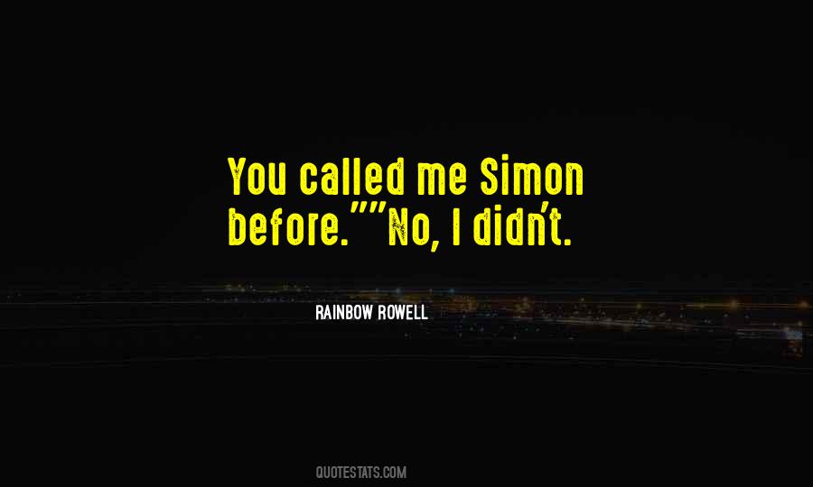 Quotes About Simon #988511