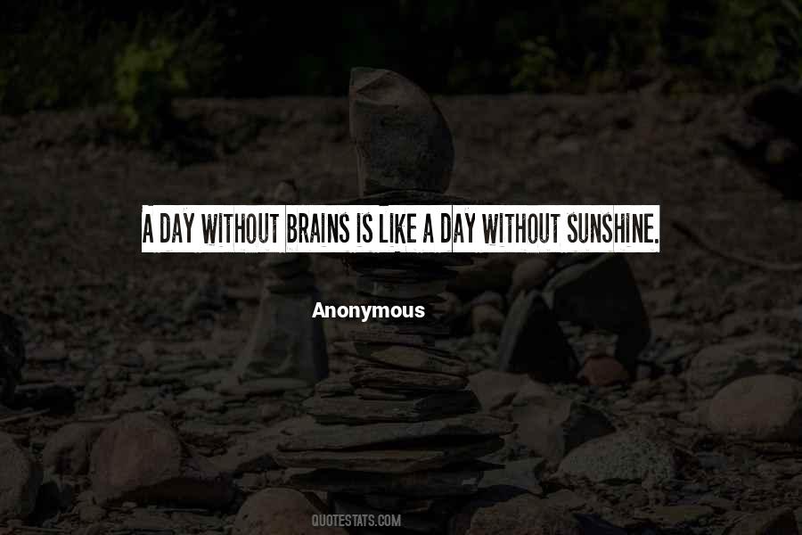 A Day Without Sayings #1435900