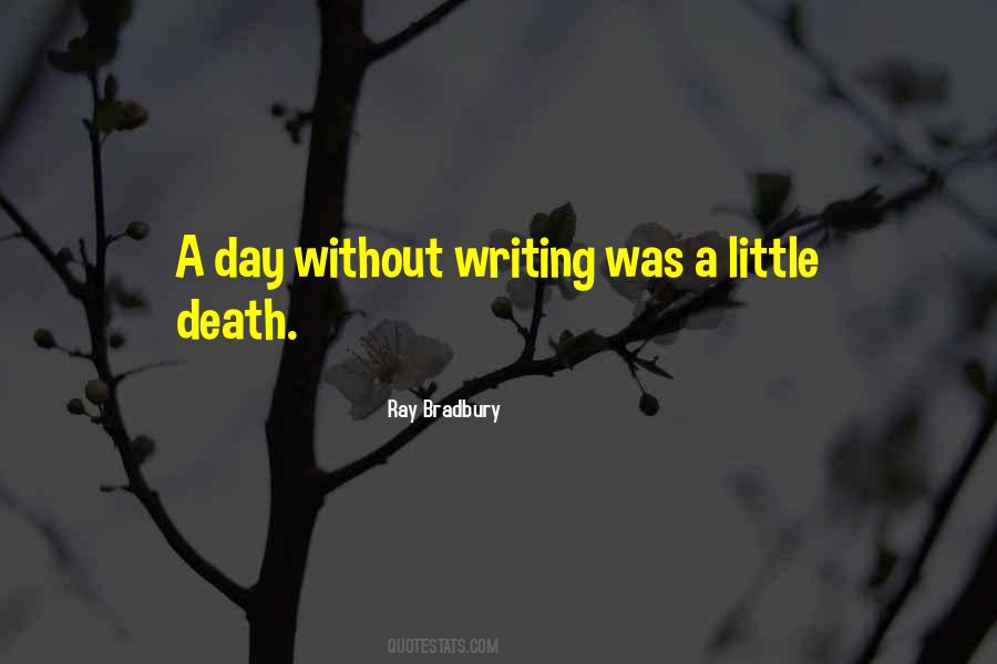 A Day Without Sayings #484105