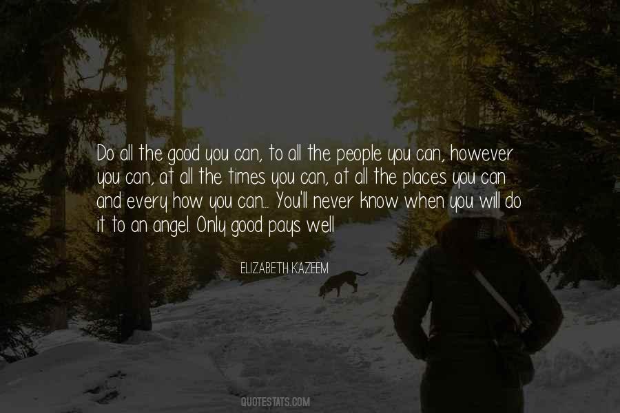 Good Angel Sayings #540656