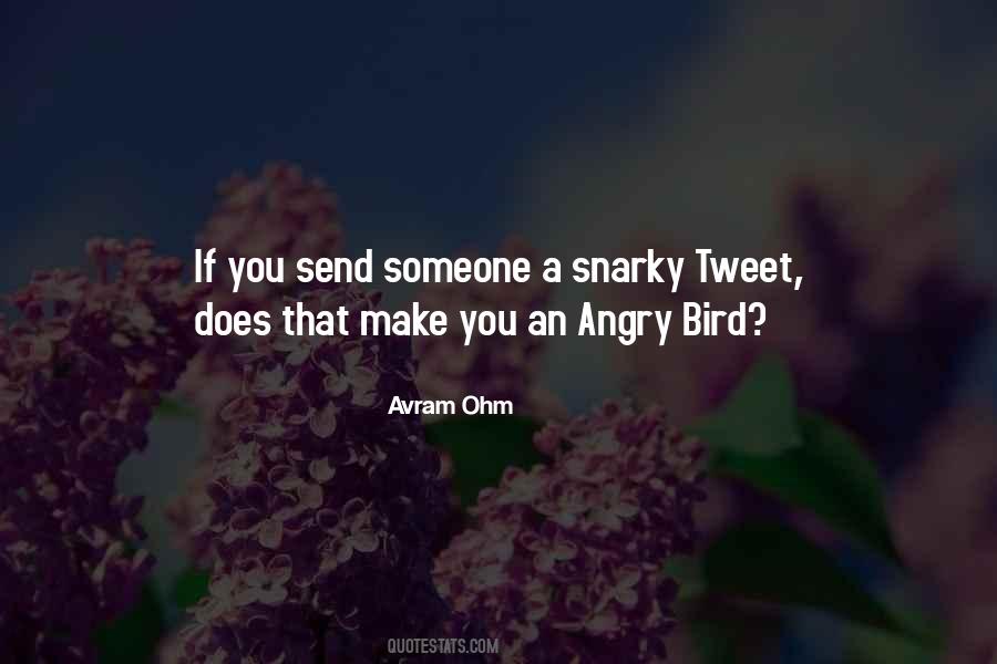 Angry Bird Sayings #910787