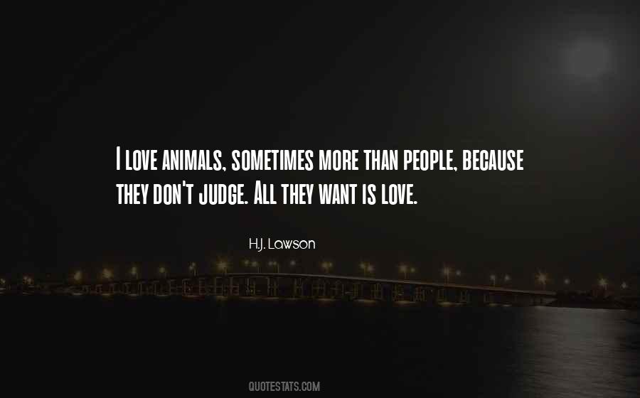 Love Animals Sayings #1395896