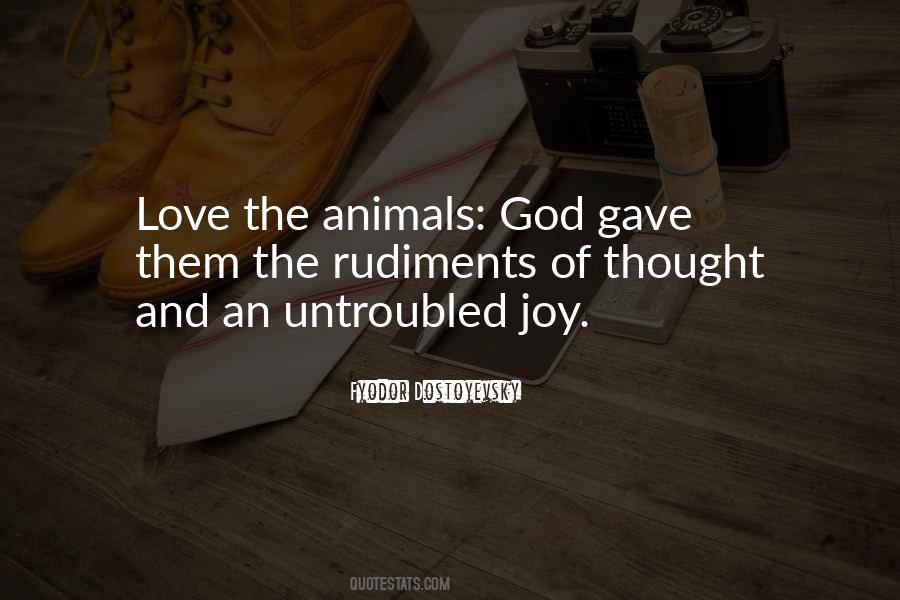 Love Animals Sayings #30996
