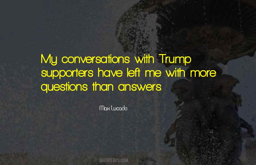 Questions Answers Sayings #118520