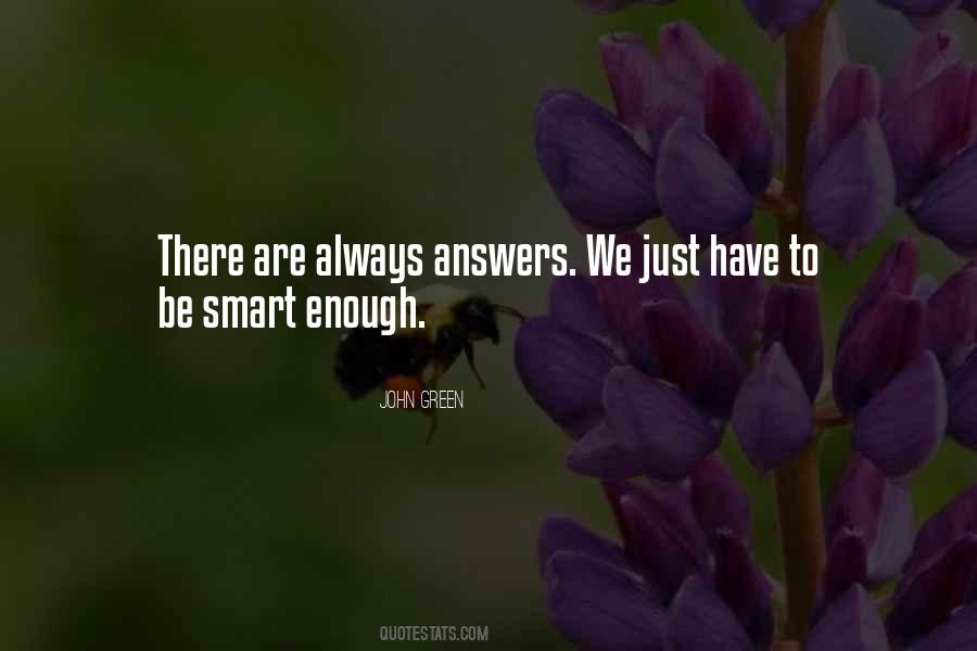 Questions Answers Sayings #124601