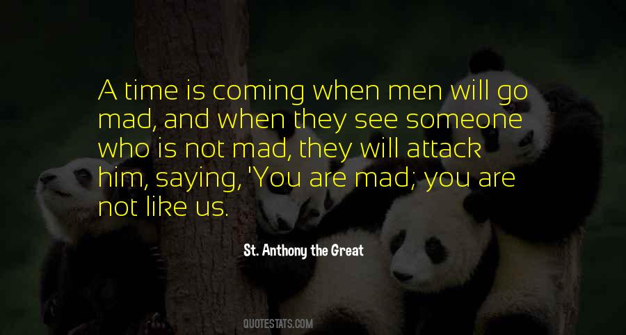 Anthony The Great Sayings #315597