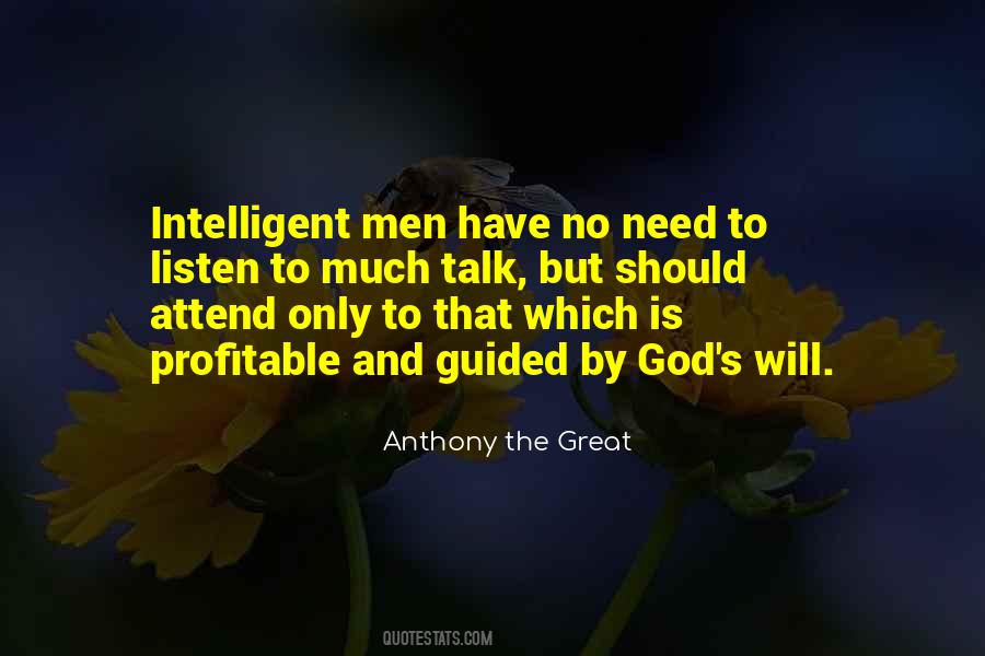 Anthony The Great Sayings #810171
