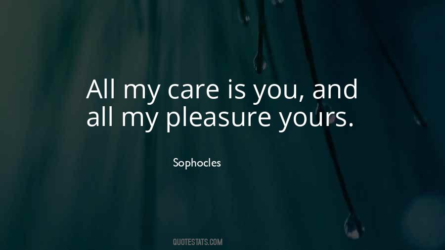 My Pleasure Sayings #1235052