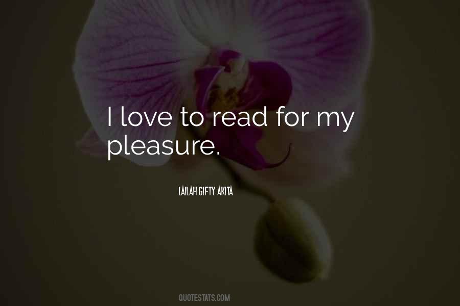 My Pleasure Sayings #879930