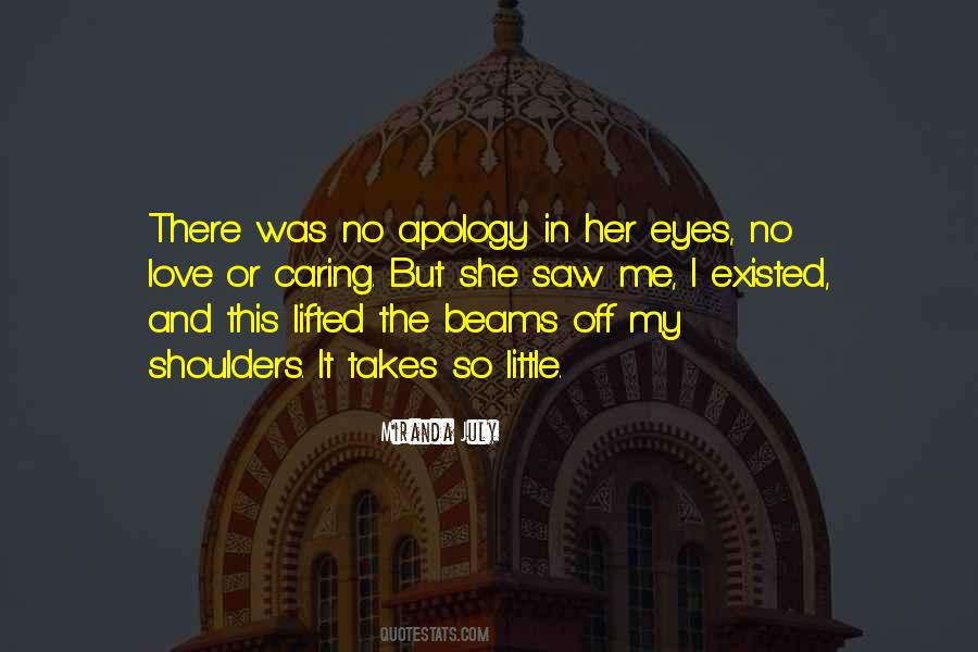 Apology Love Sayings #1650265