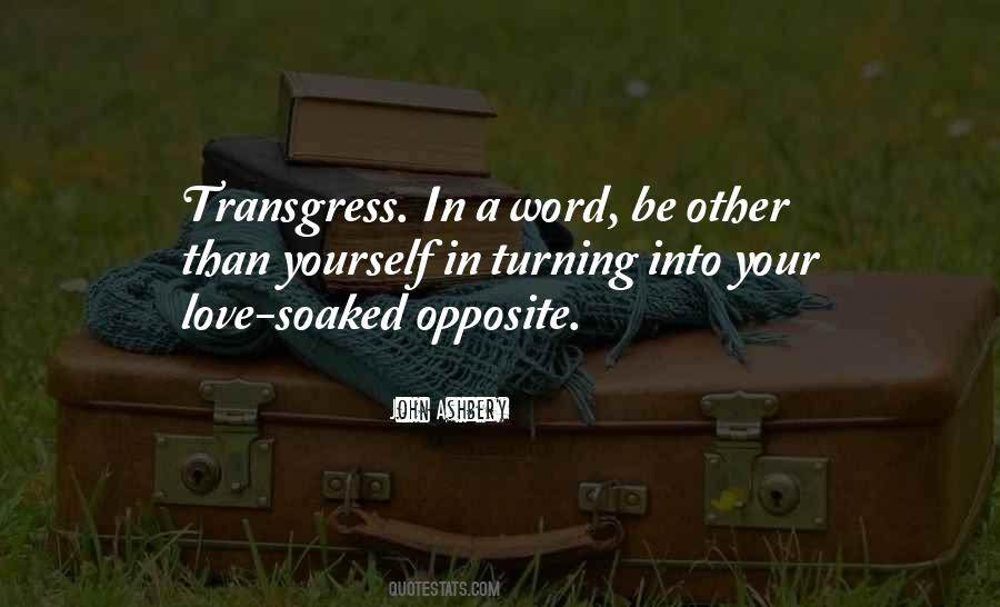 Opposite Word Sayings #159674