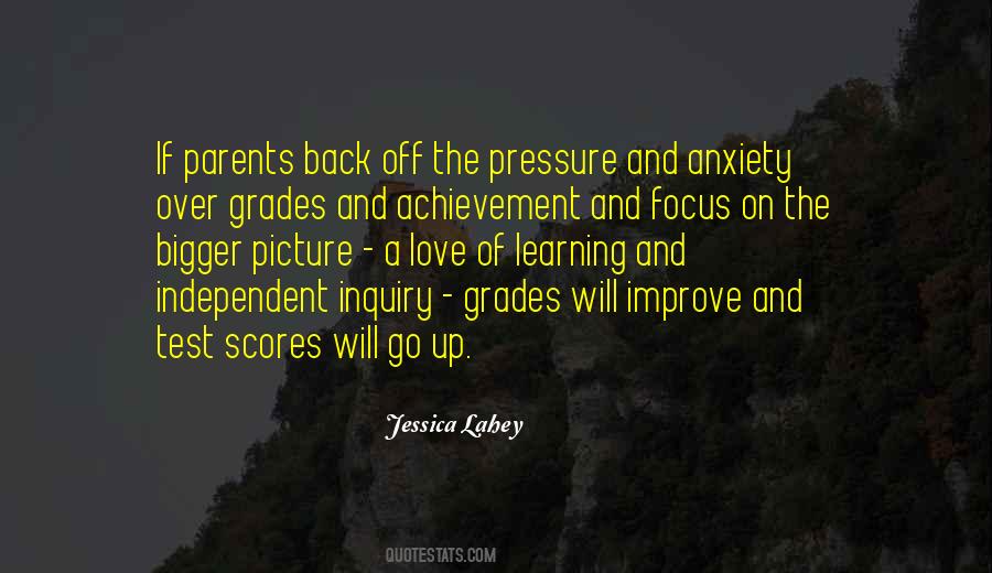 Quotes About Test Scores #1246063