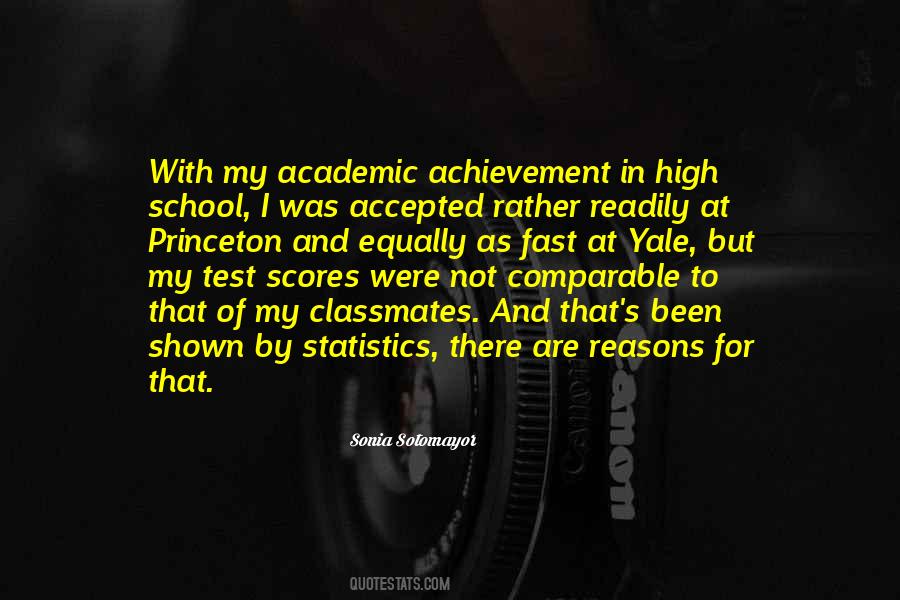 Quotes About Test Scores #1717897