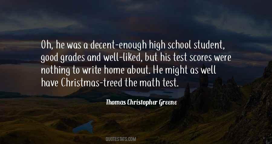 Quotes About Test Scores #189522