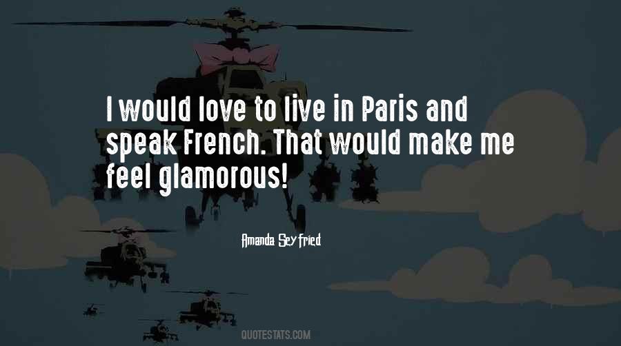 I Love Paris Sayings #1592151