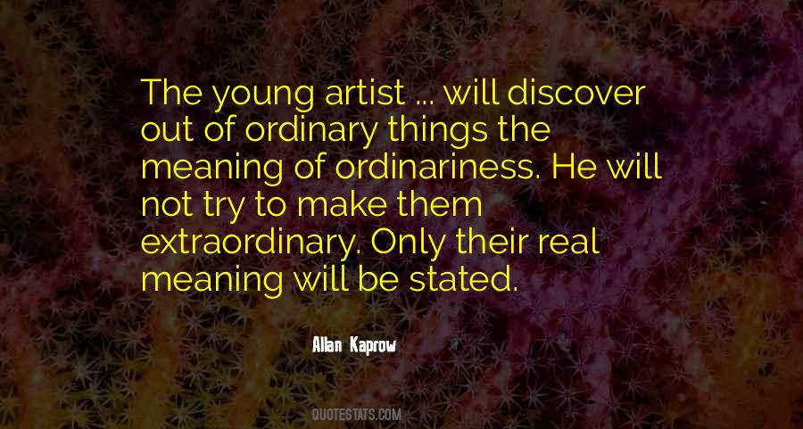 Young Artist Sayings #1421207