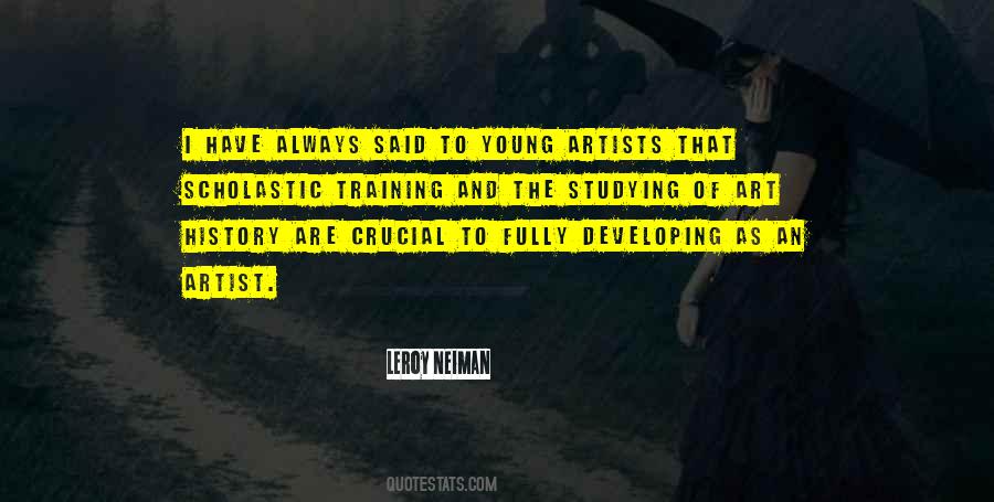 Young Artist Sayings #547313