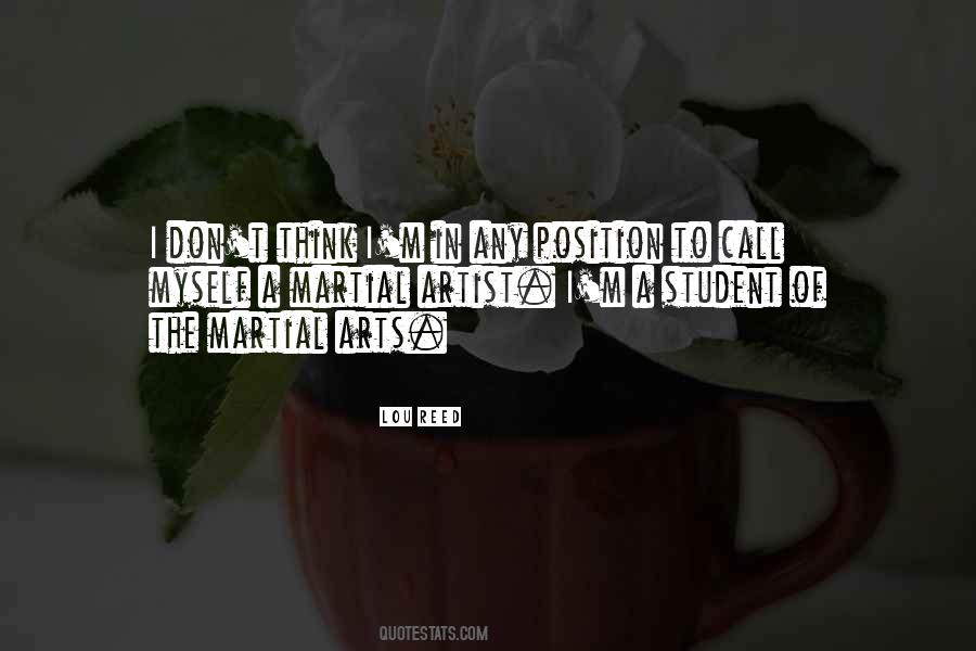 Martial Artist Sayings #114126