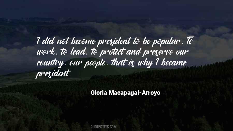 Gloria Macapagal Arroyo Sayings #261111