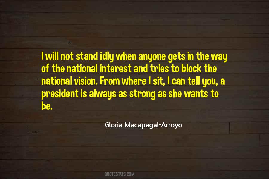 Gloria Macapagal Arroyo Sayings #470202