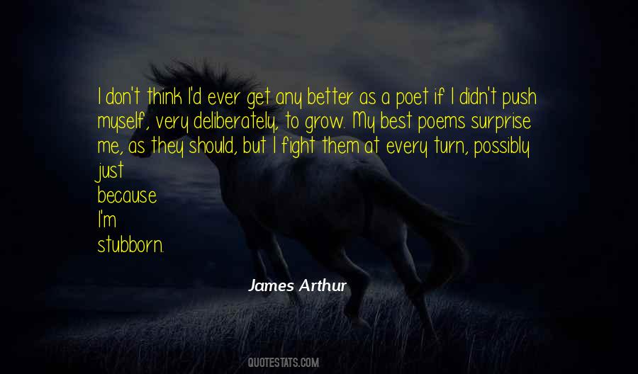 James Arthur Sayings #1249028