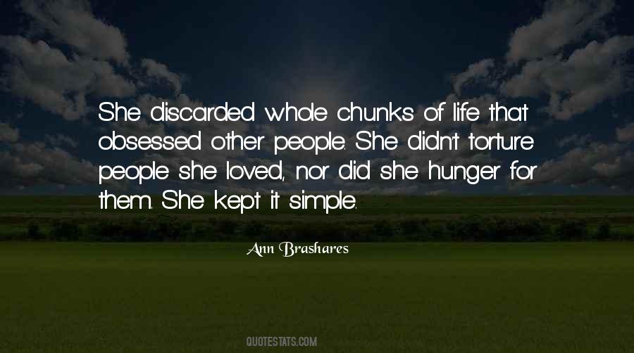 Quotes About Hunger For Life #1029276