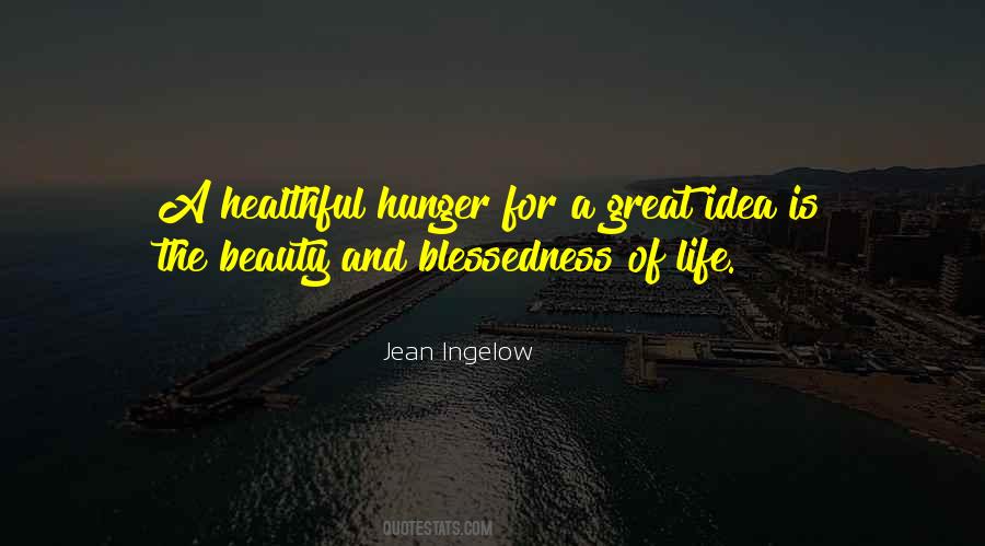 Quotes About Hunger For Life #1111301
