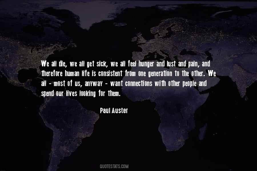 Quotes About Hunger For Life #1825556