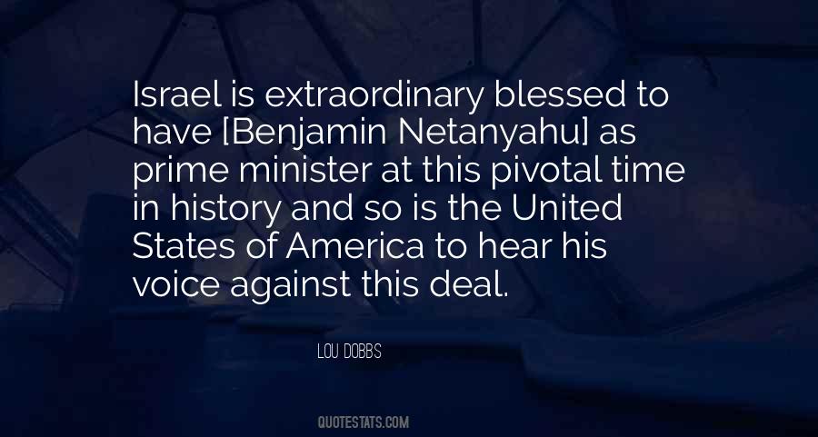 Quotes About Netanyahu #1725339