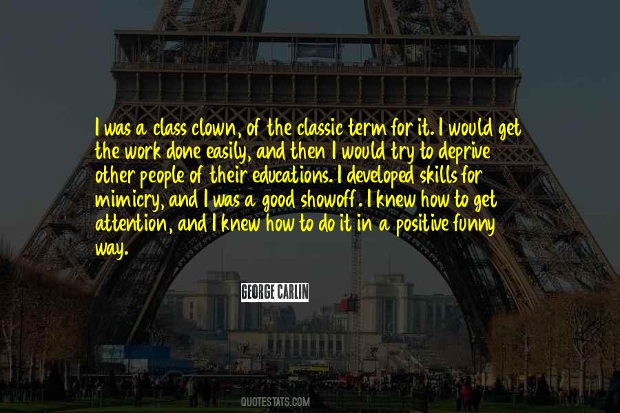 Class Attention Sayings #1552698