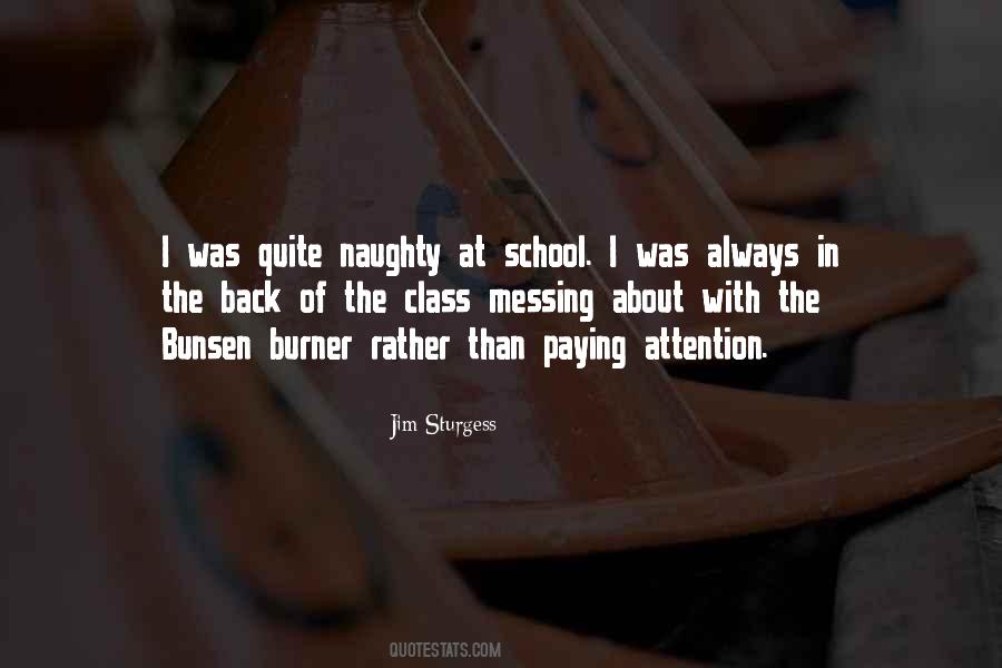 Class Attention Sayings #803675
