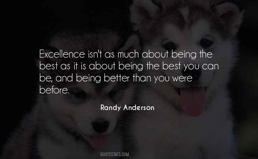 Quotes About About Being The Best #1800660