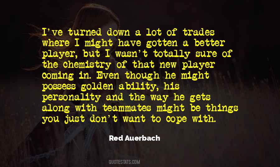 Red Auerbach Sayings #1068040