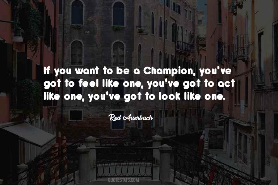 Red Auerbach Sayings #1786109