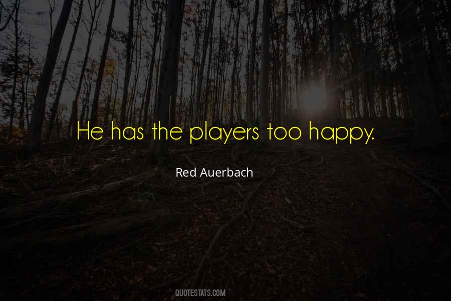 Red Auerbach Sayings #243342