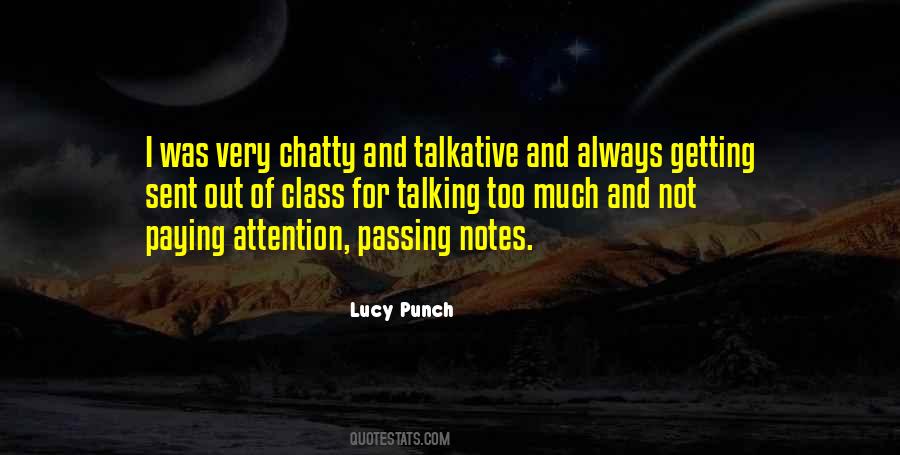 Quotes About Paying Attention In Class #1154401