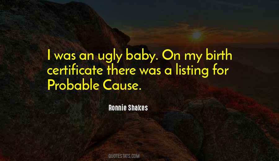 Ugly Baby Sayings #1425541
