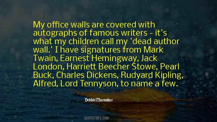 Famous Author Sayings #462721