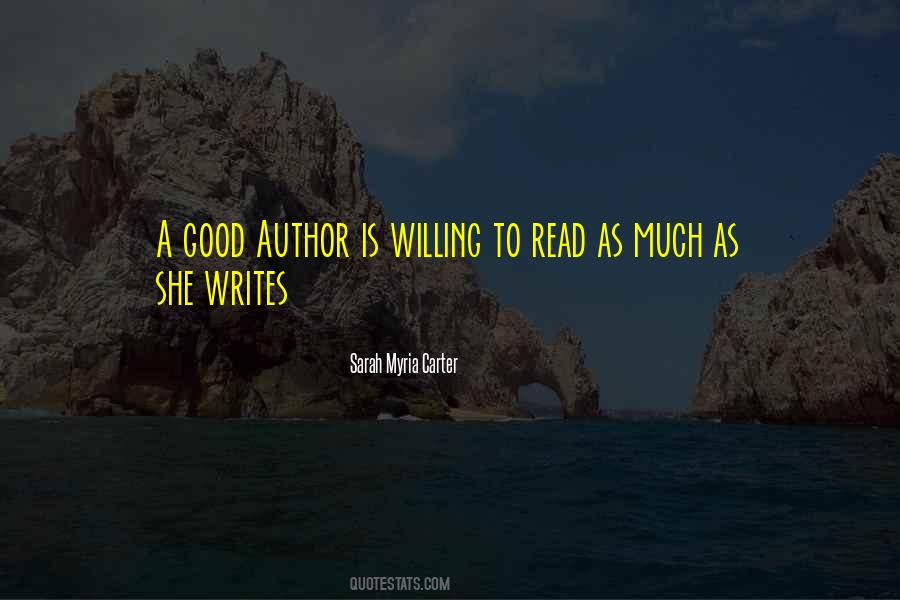 Good Author Sayings #1041565