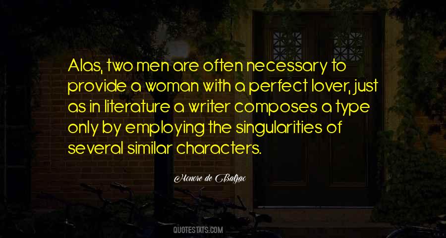 Quotes About Similar Characters #1222468