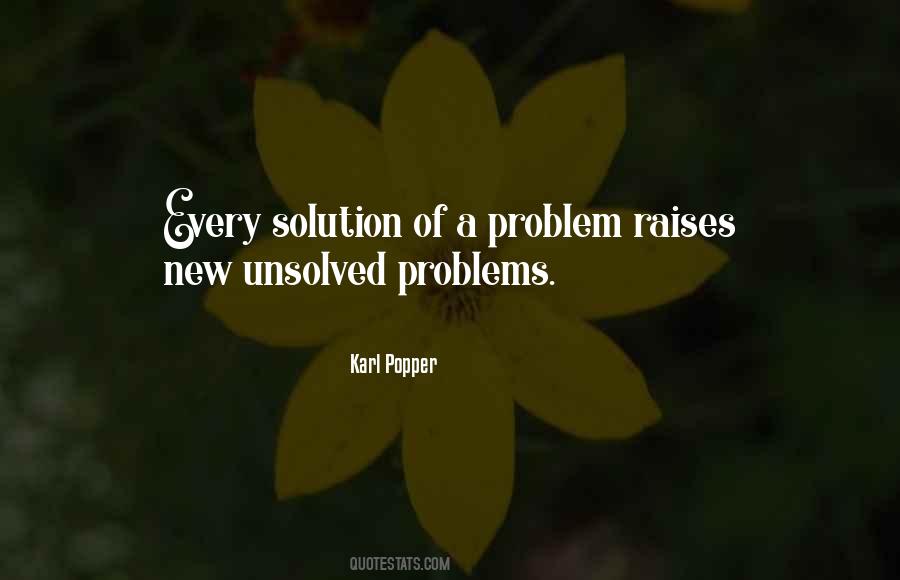 Quotes About Unsolved Problems #681462