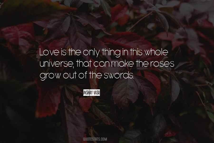 Quotes About Love Universe #127750