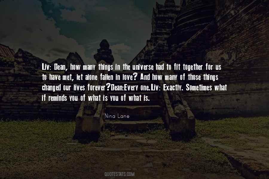 Quotes About Love Universe #212616