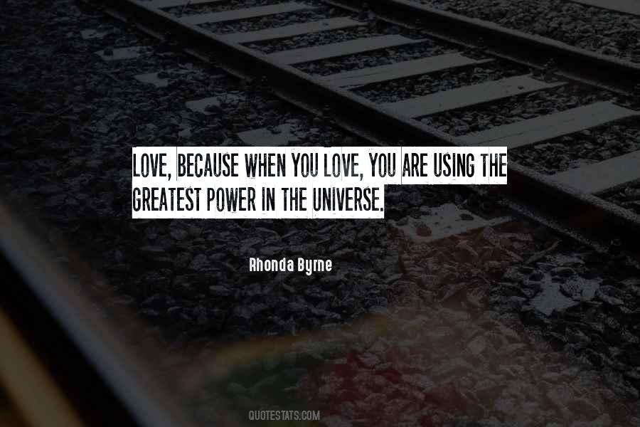 Quotes About Love Universe #41050