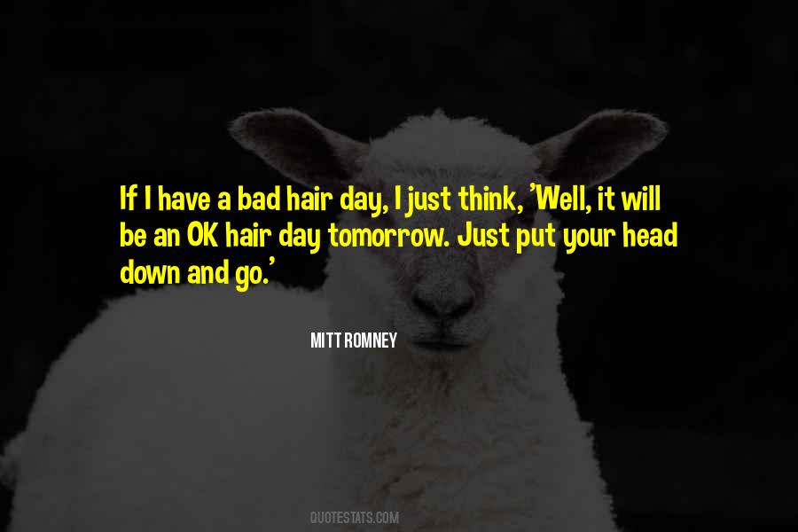 Bad Hair Day Sayings #693158