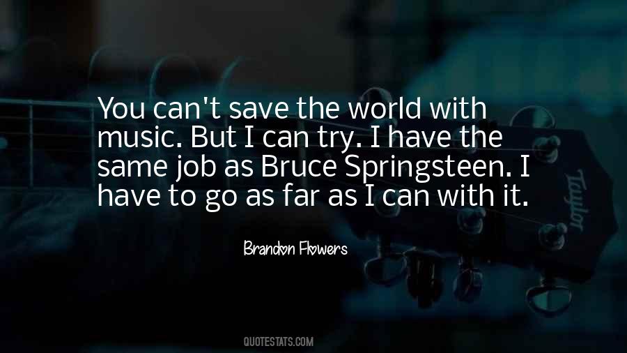 Quotes About Springsteen #1008503