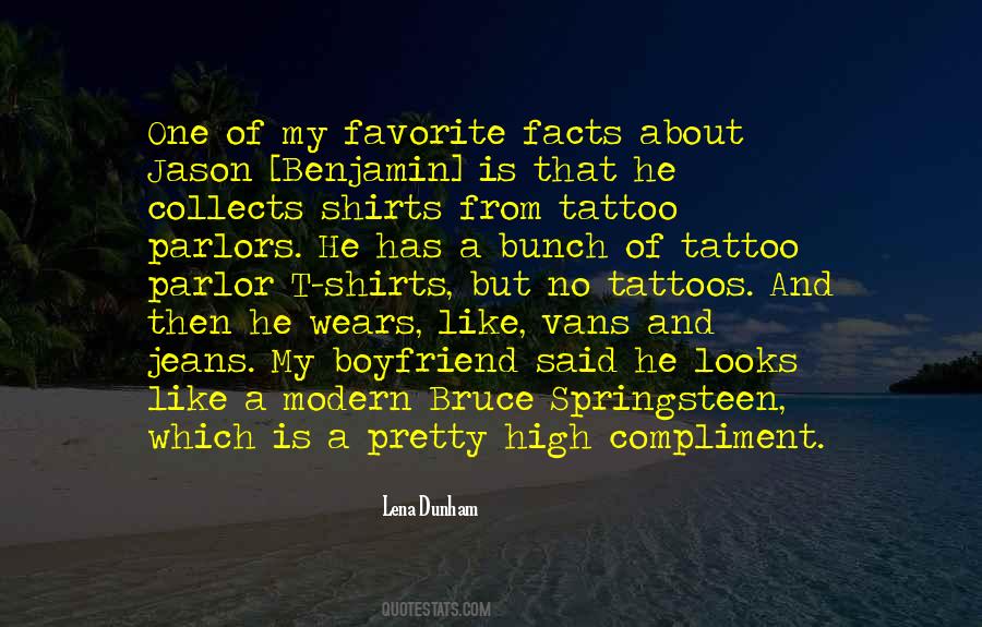Quotes About Springsteen #1180710