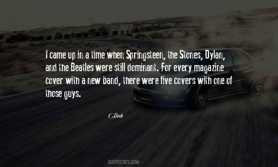 Quotes About Springsteen #1202927