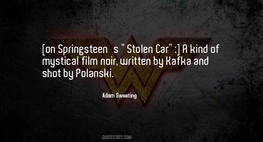 Quotes About Springsteen #1492179
