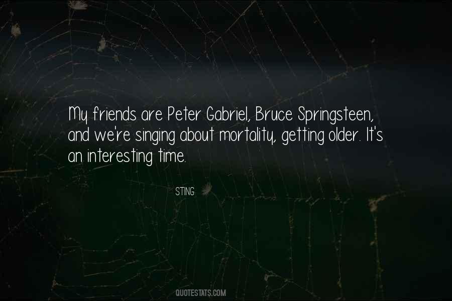 Quotes About Springsteen #1747973